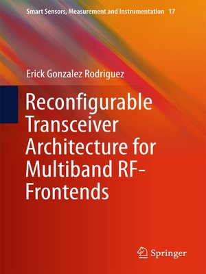cover image of Reconfigurable Transceiver Architecture for Multiband RF-Frontends
